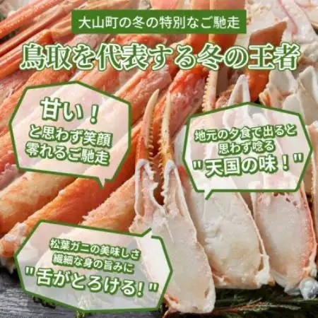 【11月中旬以降順次発送】[冷凍]訳あり松葉ガニ約3kg詰め合わせ　OM-14-1【配送不可地域：離島】【1745685】