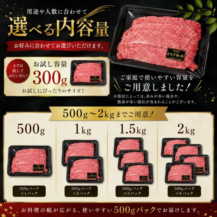 とちぎ和牛 切り落とし 500g 【栃木県共通返礼品（栃木県産）】 | お取り寄せ 和牛 肉