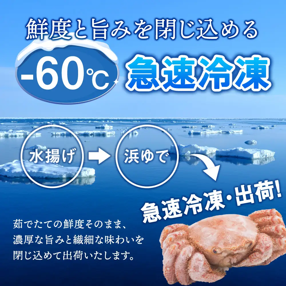ボイル毛ガニ 400ｇ 2尾