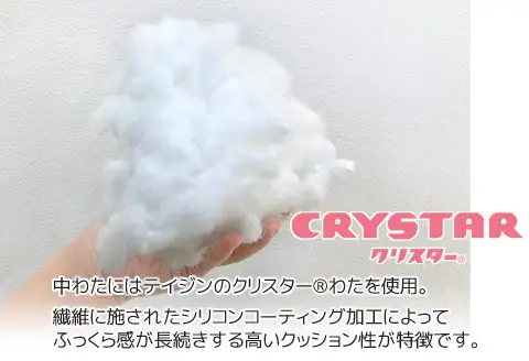 ヌード 中材 背当クッション 帝人 クリスター2個セット_【G0814】