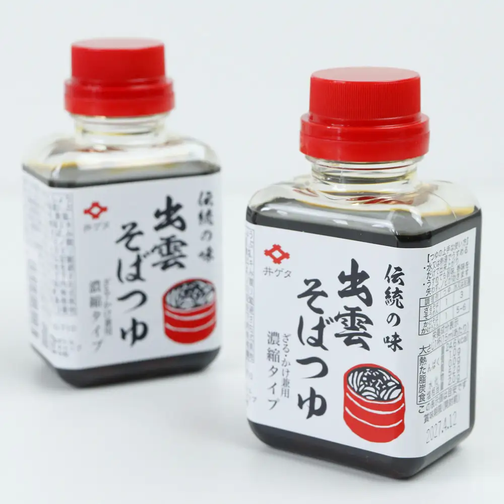 井ゲタ醤油　神々の国　出雲そばとそばつゆ
