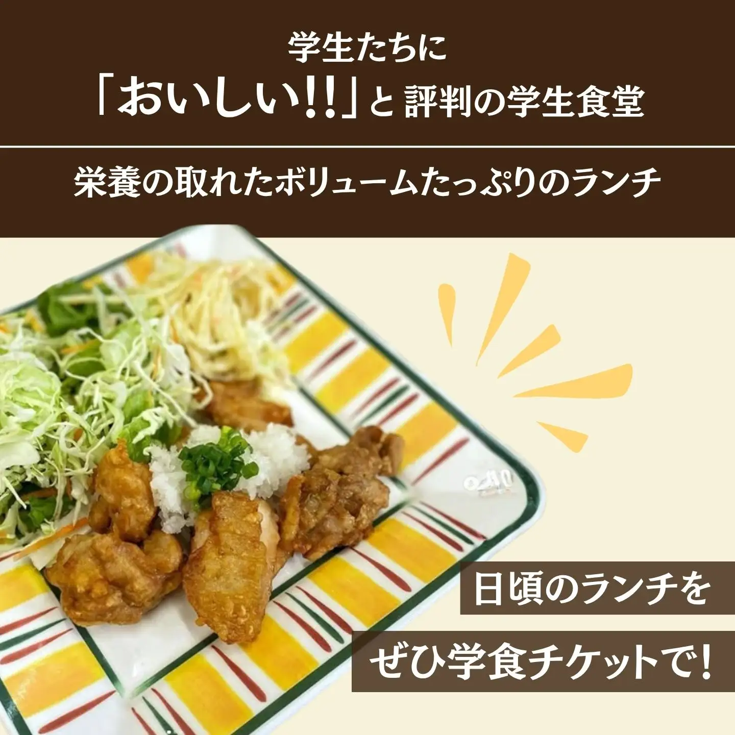 【定期便6か月】都留文科大学 学生食堂チケット 毎月3,500円分 全6回 食事券 学食 ランチ