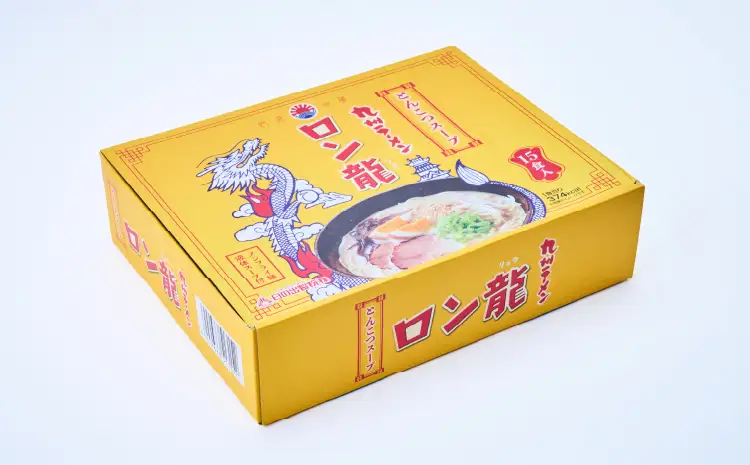 令和8年熊本地震復興支援 ラーメン 豚骨ラーメン ロン龍ラーメン 1人前×15入 日の出製粉
