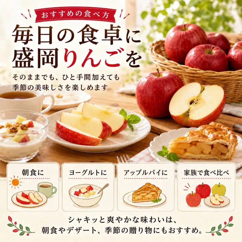 【先行予約】 訳あり 盛岡りんご 品種おまかせ 3kg 乙部角屋 りんご otobe005
