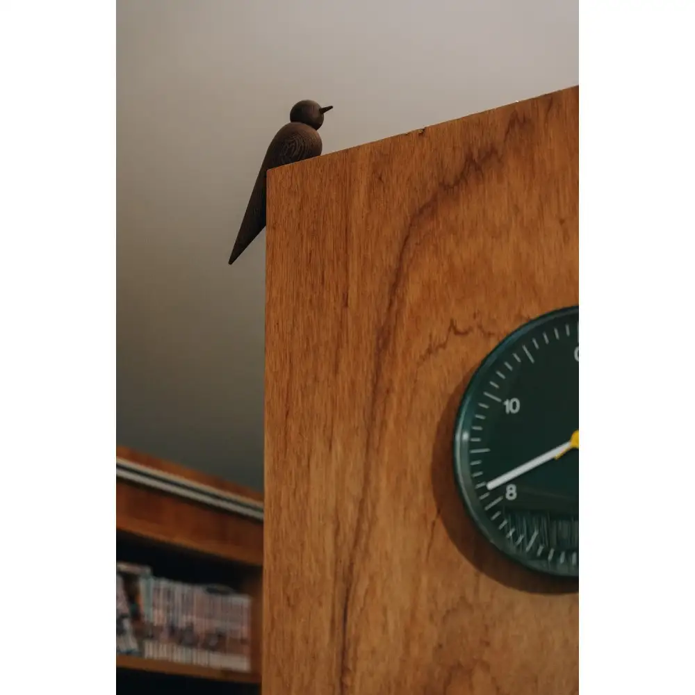 【Tagayasan（タガヤサン）：こげ茶】【銘木再生】幸運を運ぶ木製オブジェliving_bird 燕