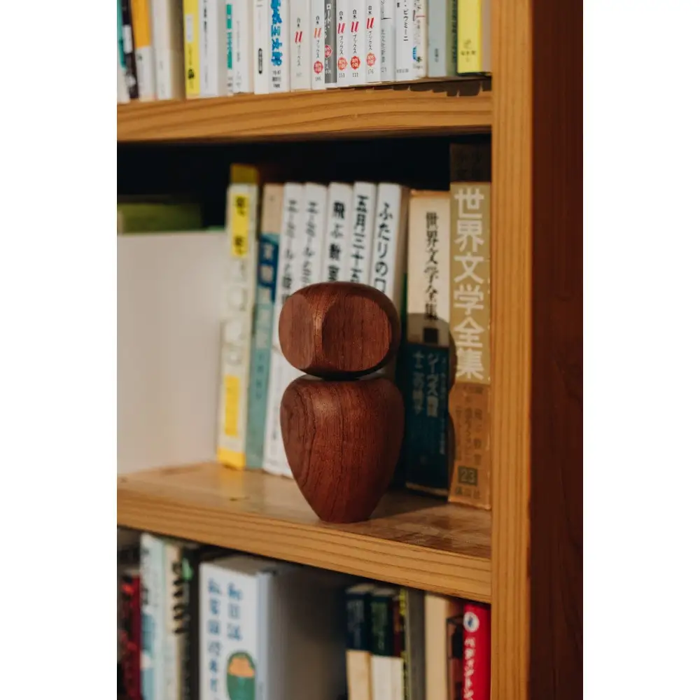 【Bubinga（ブビンガ）：あか茶】【銘木再生】幸運を運ぶ木製オブジェliving_bird 梟