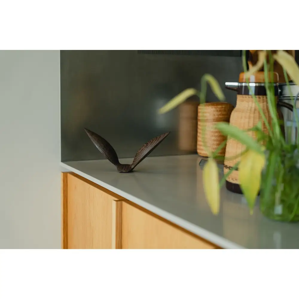 【Tagayasan（タガヤサン）：こげ茶】【銘木再生】幸運を運ぶ木製オブジェliving_bird 鴎