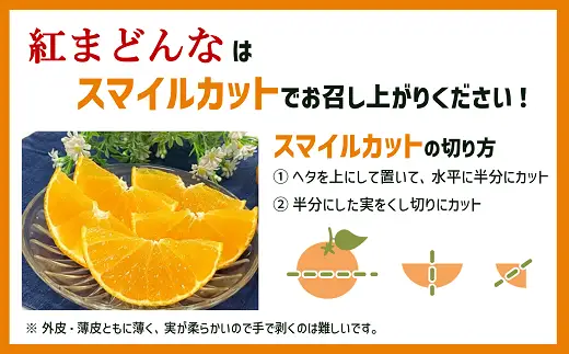 【2026年11月中旬より順次発送】紅まどんな 青秀 L～2Lサイズ 3kg 化粧箱｜C196