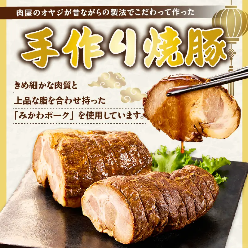 《全2回》お肉の定期便（ハンバーグ、焼豚）・T168