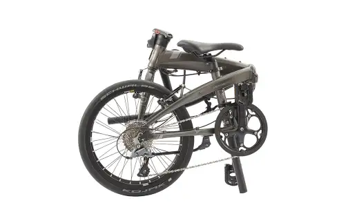 ＜ R8年熊本地震復興支援 ＞【 Satin Gunmetal 】 tern フォールディングバイク VERGE N8 20インチ 自転車 折りたたみ自転車 折りたたみ コンパクト 通勤 通学 日常使い サイクリング 収納