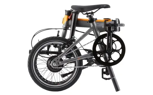 ＜ R8年熊本地震復興支援 ＞【 Sunset Orange 】 DAHON フォールディングバイク K-FORTH New 16インチ 自転車 電動自転車 電動アシスト自転車 電動 電動アシスト 折りたたみ自転車 折りたたみ 通勤 通学 日常使い コンパクト