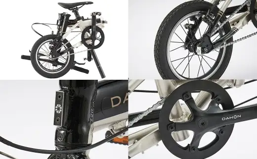 ＜ R8年熊本地震復興支援 ＞DAHON フォールディングバイク K1 Steel Black 14インチ 自転車 折りたたみ自転車 折りたたみ コンパクト 通勤 通学 日常使い サイクリング 収納