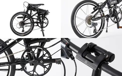 ＜ R8年熊本地震復興支援 ＞DAHON フォールディングバイク Deftar TX Phantom Black 20インチ 自転車 クロスバイク コンパクトクロスバイク コンパクト 通勤 通学 日常使い サイクリング 軽量アルミフレーム 入門モデル 快適