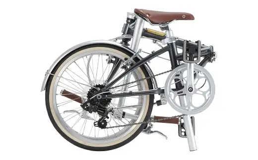 ＜ R8年熊本地震復興支援 ＞【 Vintage Black 】 DAHON フォールディングバイク Boardwalk D7 20インチ 自転車 折りたたみ自転車 折りたたみ コンパクト 通勤 通学 日常使い サイクリング 収納