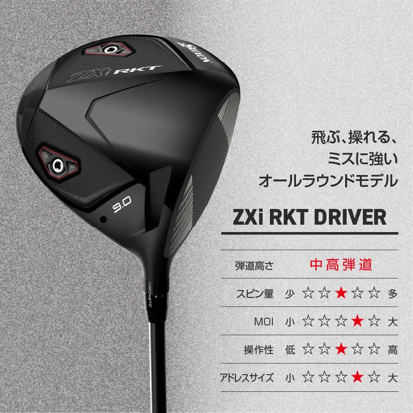 スリクソン ZXi RKT ドライバー VENTUS TR ZXi-Ⅱ 6 カーボンシャフト (10.5/S)【2026モデル】〔JI-C702-105S〕_(都城市)ダンロップ スリクソン ZXiシリーズ 2026年モデル ドライバー カーボンシャフト ゴルフ用品 スポーツ用品 日本製 MADE IN JAPAN 国産 ゴルフクラブ