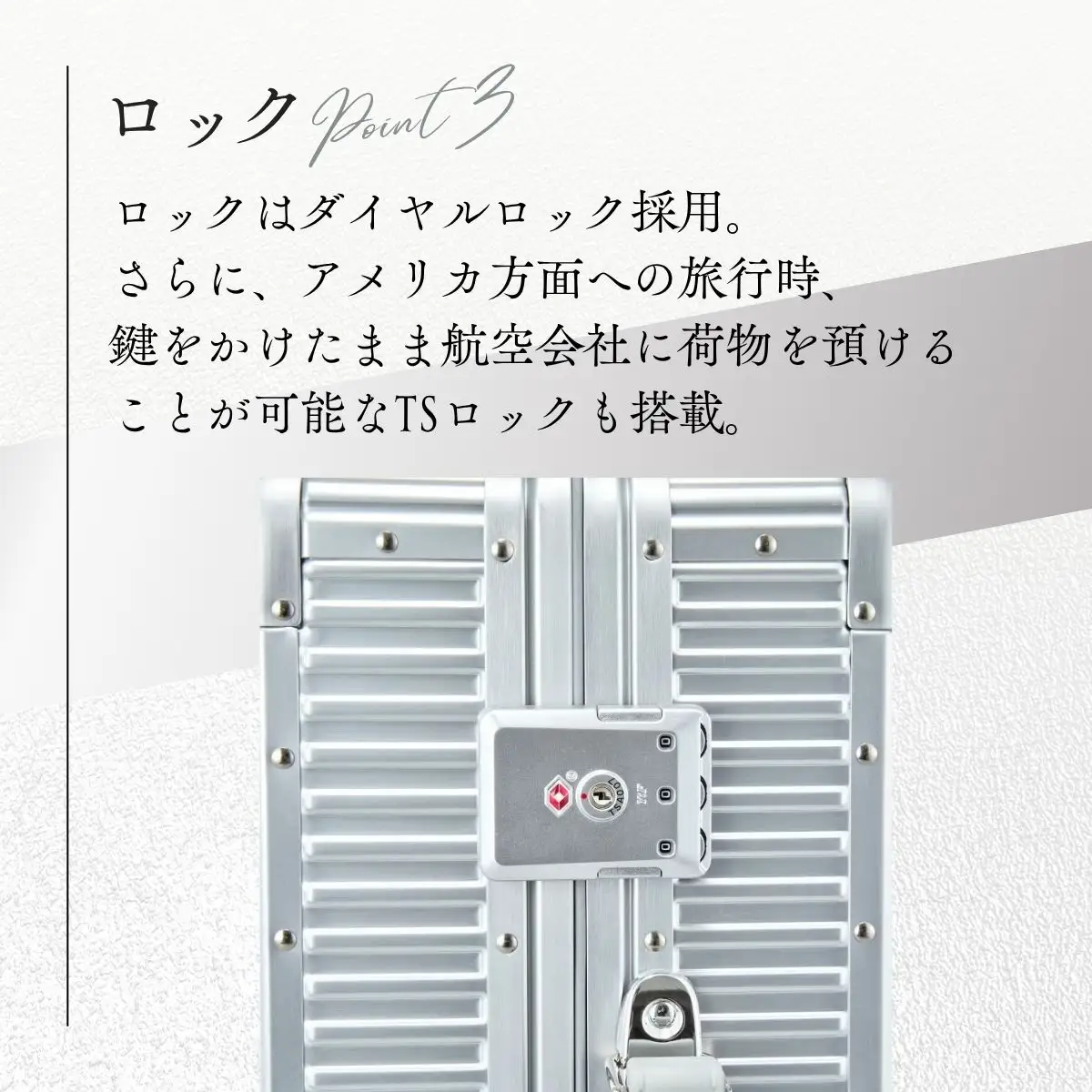 キャリーケース ハピタスプラス シルバー Sサイズ HPL1158-S | キャリーケース