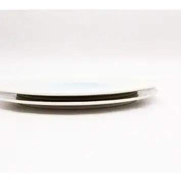 有田焼 白雲桔梗渕 21cm 皿 2枚 セット【深海三龍堂】プレート plate 食器 おしゃれ モダン 和食 洋食 イタリアン パスタ ay114