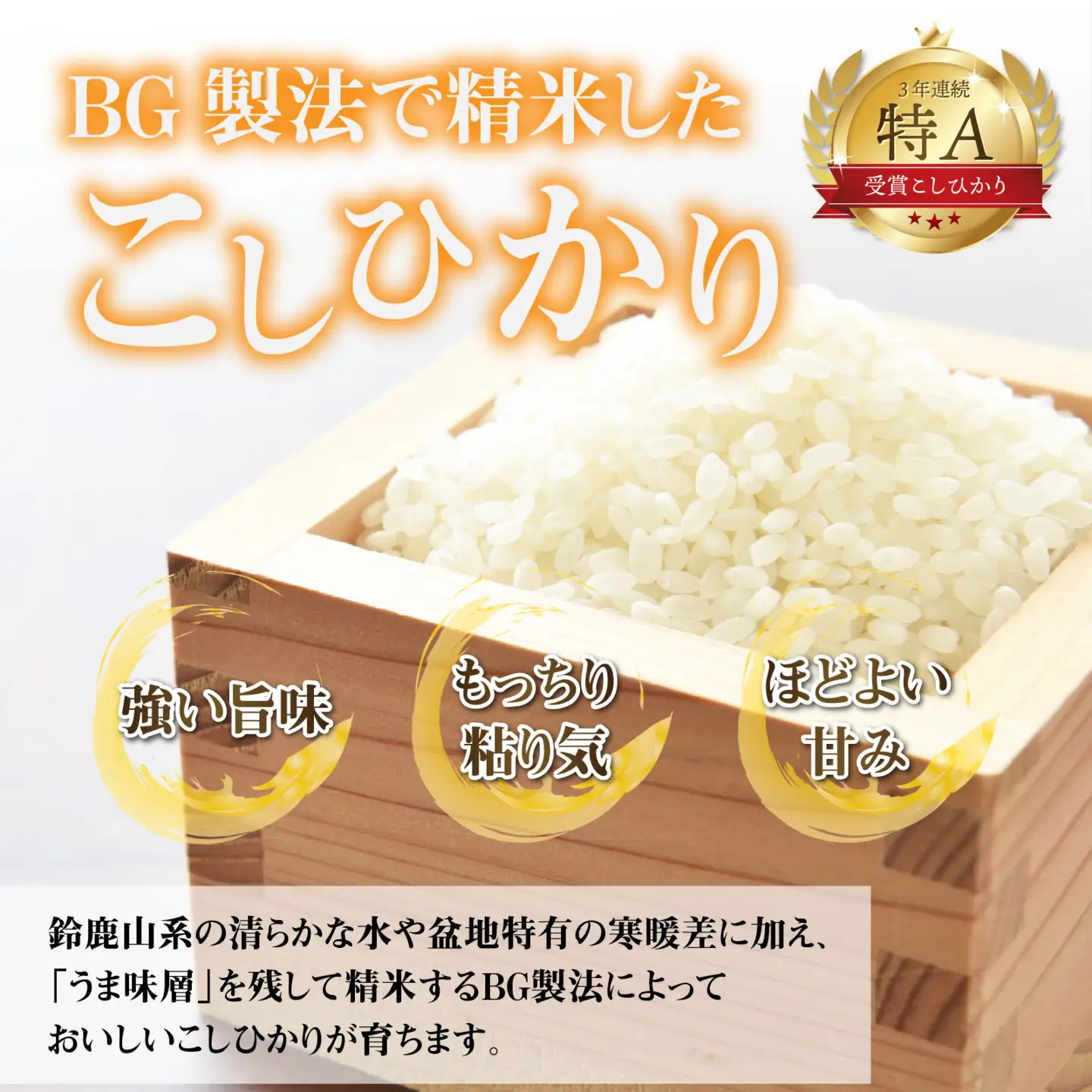 【先行予約】【令和8年産新米早期予約 毎月定期配送・計3回】 BG無洗米こしひかり10kg×3回 [K-00406] / 無洗米