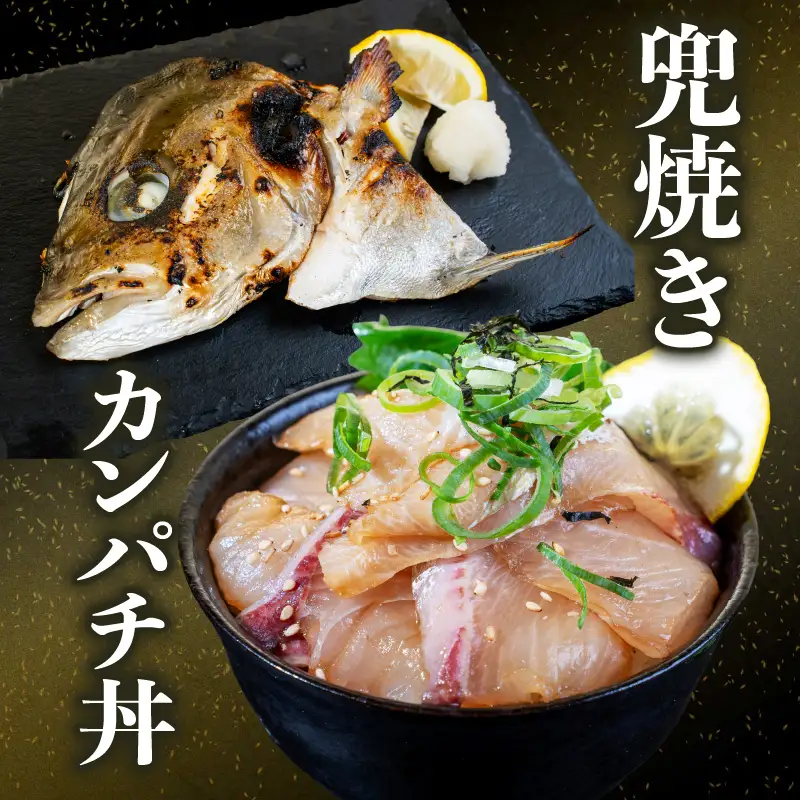 【カンパチ】カンパチまるごと1匹（セミドレス）