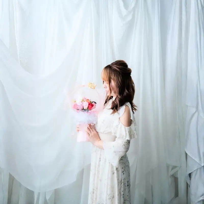 バルーンフラワー 1輪タイプ(ティアラ)　Congratulations 花 インテリア 三重県 名張市 aimer ギフト プレゼント 誕生日 記念日 お祝い 造花 おしゃれ ティアラ フラワー 花束 アレンジメント ミント