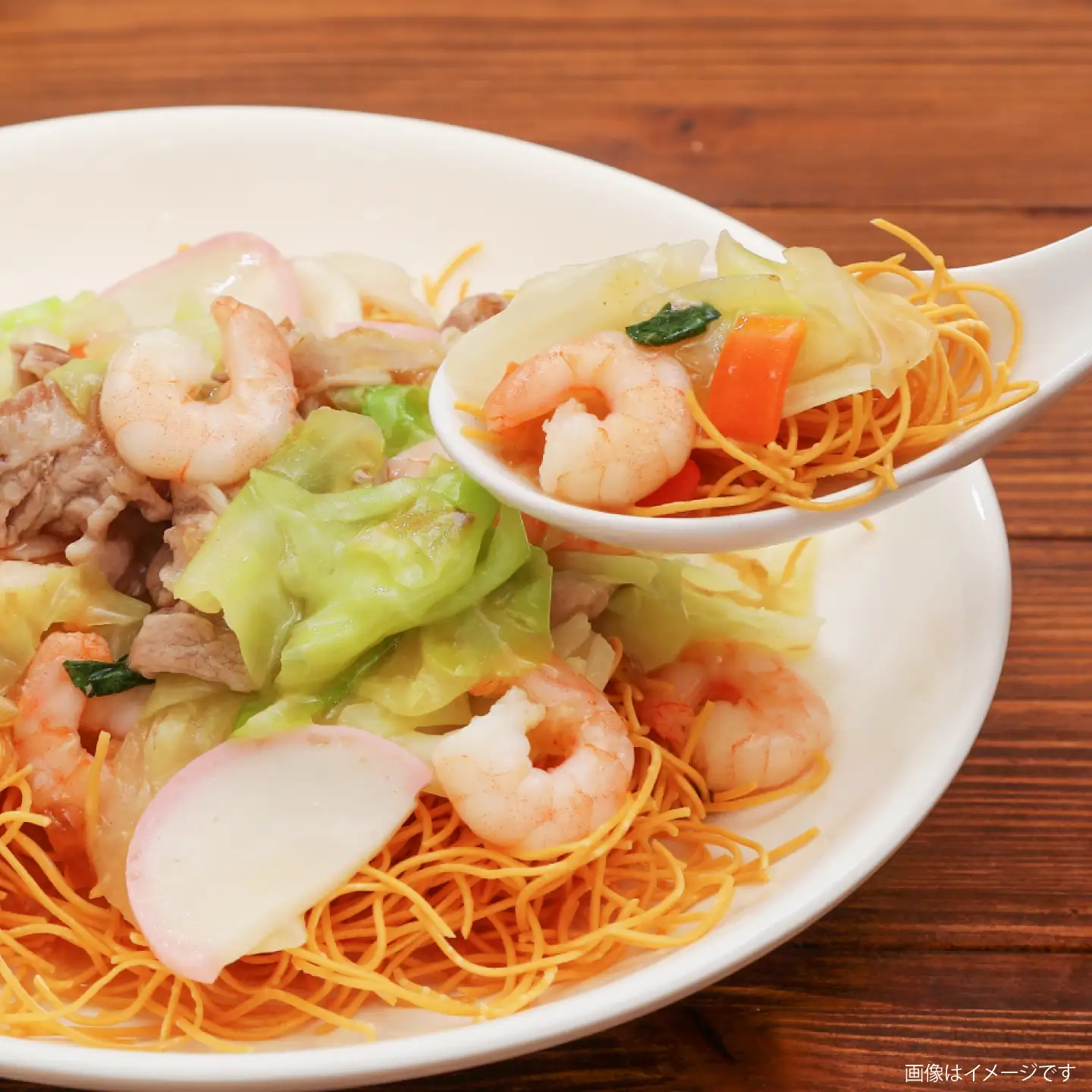 【冬季限定】ちゃんぽん 皿うどん 詰め合わせ 48食(8食×6セット)/ 南島原市 / 島原手延素麺協同組合[SEV004]
