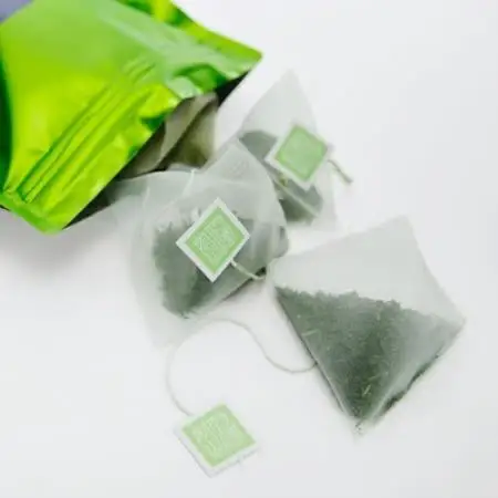 ぐり茶ティーバッグ大袋ひも付き　標準40個入×10袋  #8180【1767716】