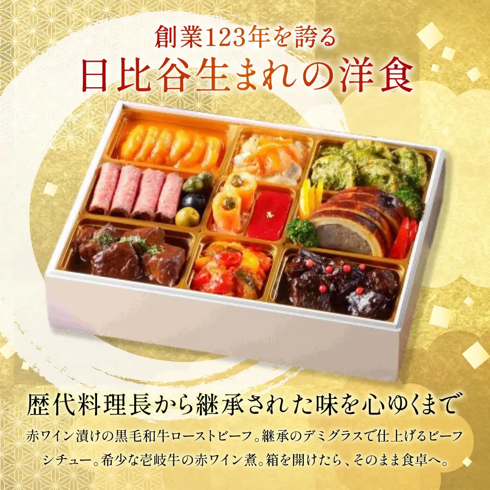 日比谷松本楼　洋風オードブル　(カレー、じゃがいものスープ付/盛付タイプ)
