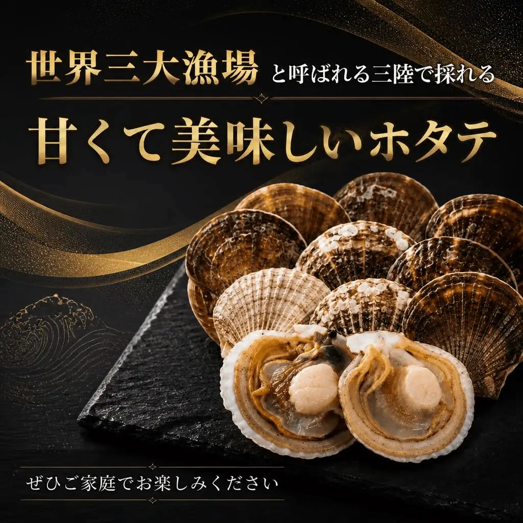 【11月より順次発送開始】 恋し浜ホタテ 10枚 冷蔵