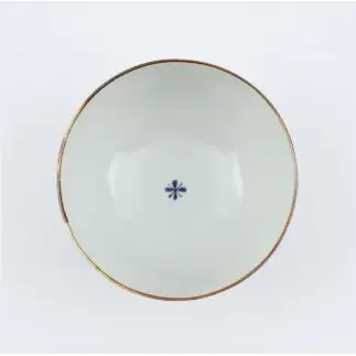 有田焼 しのぎ飯碗 ペア 錆李朝リーヴス【まるぶん】茶碗 ちゃわん 青 赤 食器 うつわ 器 ごはん ギフト 結婚祝い aw148