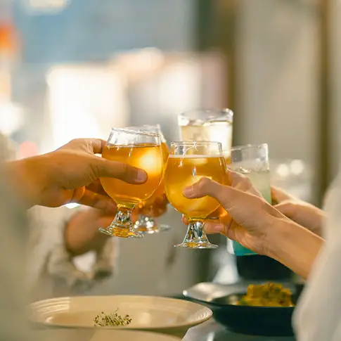 【お部屋で愉しむKISSAのディナー】2名様用　夕食とクラフトビール付き（部屋食）プラン