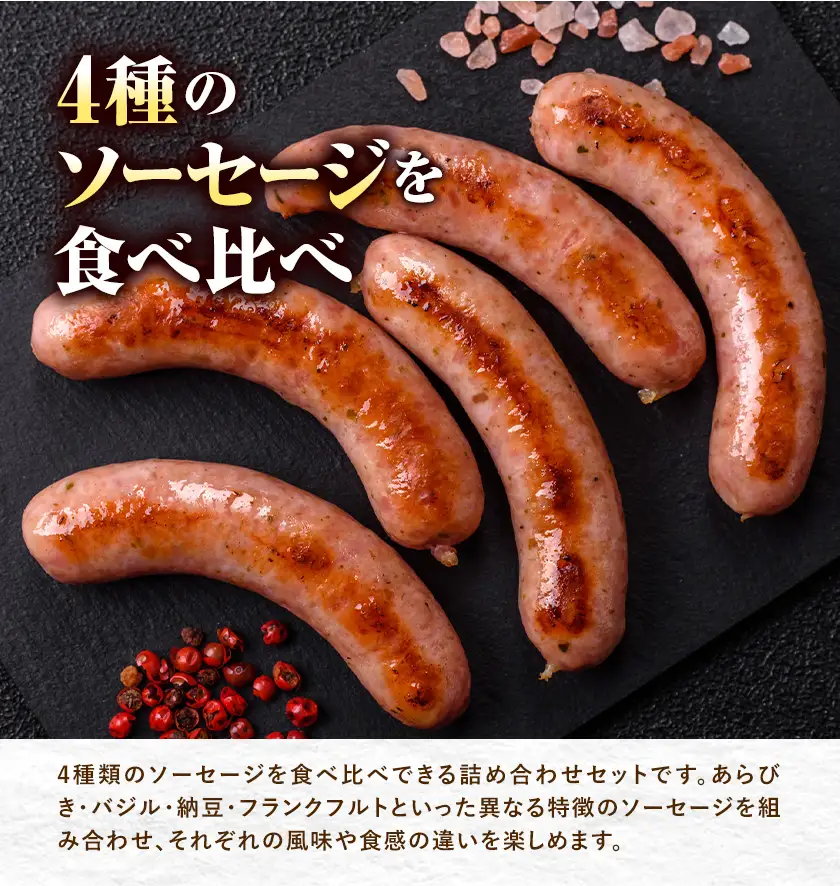 ソーセージセット 約610g 株式会社大作