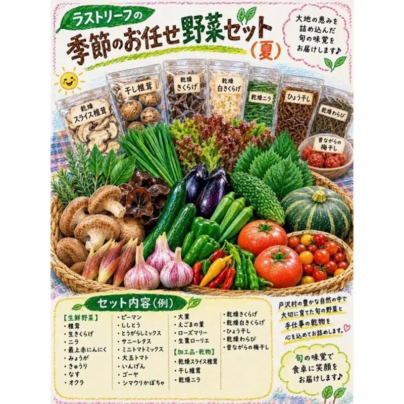 野菜詰合せ 農家のおまかせ 四季の恵BOX 10品程度 旬の野菜を1回お届け F7W-0500