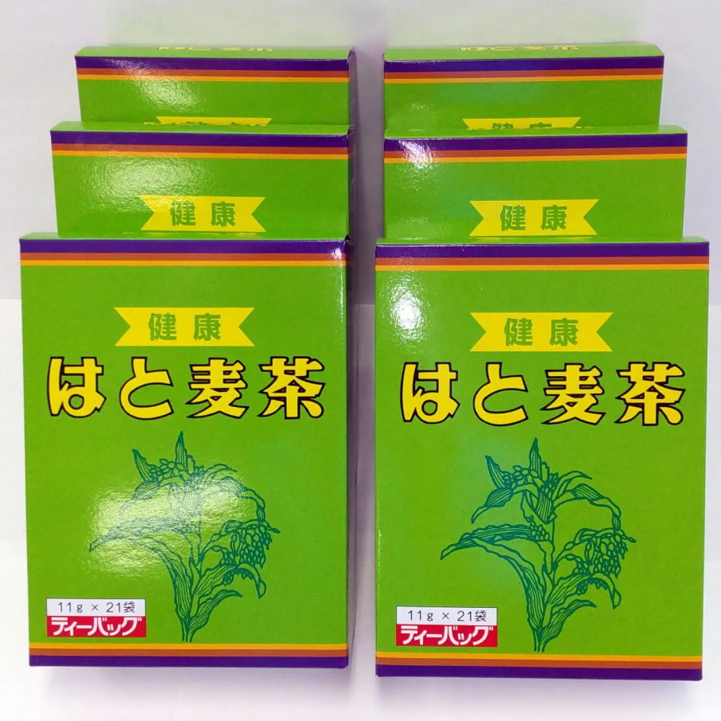 健康はと麦茶 126パック（11g×21パック×6袋） / 穀物茶 ブレンドティー お茶 水分補給 / 佐賀県 / 三栄興産株式会社[41ABAK003]