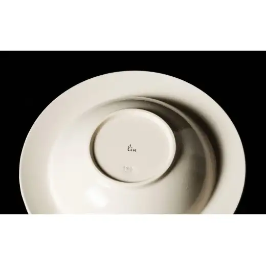 ＜NYが認めた逸品＞  有田焼 麟 Lin NY Pearl 3点セット 1人分（スープボウル・カップ・レスト）【金照堂】 テーブルコーディネート 食器セット bj080