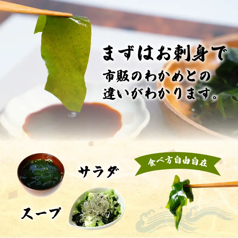 湯通し塩蔵わかめ 900g(450g×2袋)