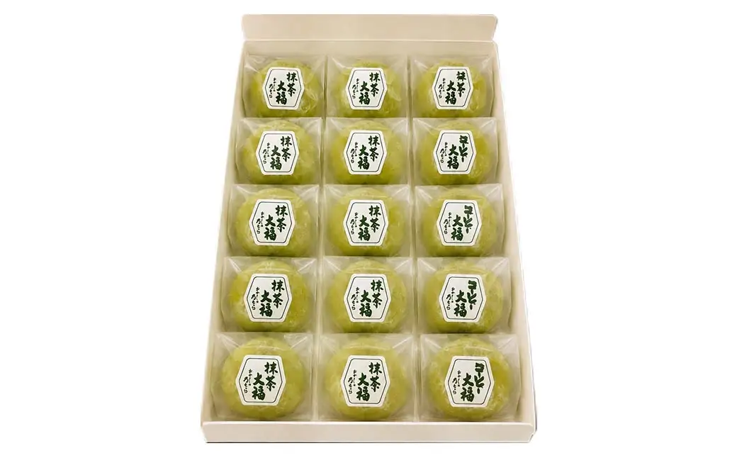 抹茶大福 （ 15個入り ）