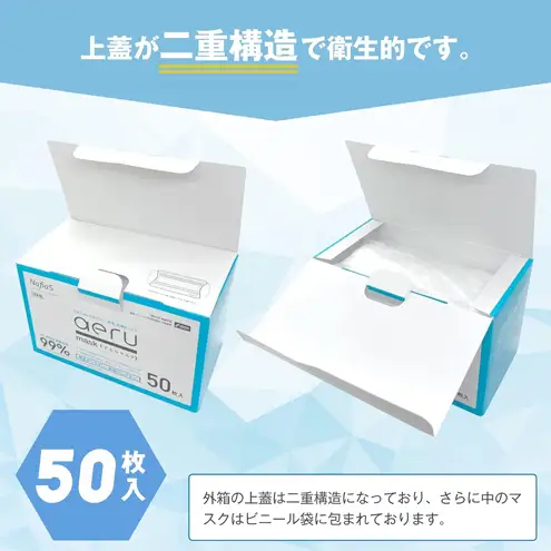 【マスク】aerumask 3箱セット