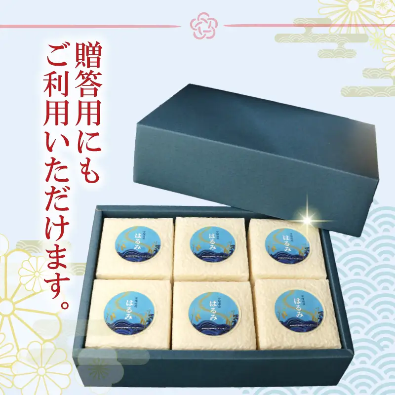 はるみ キューブ米 2合 6個入 備蓄 | 米