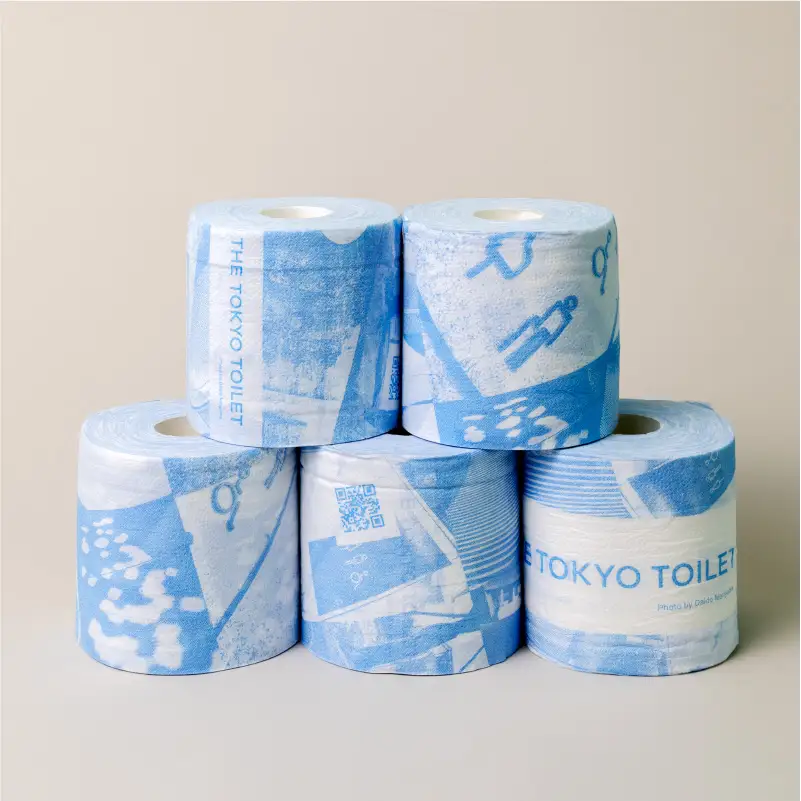 THE TOKYO TOILET Paper by Daido Moriyama 【217001】