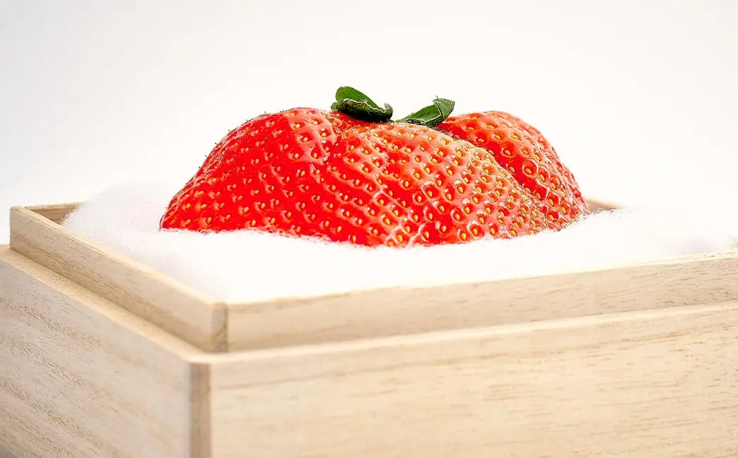 あまおう 「 極 」 特大粒 1粒（約55g～79g） いちご イチゴ 苺 果物 くだもの フルーツ 果実 果肉 希少 桐箱 贈り物 贈答用 プレゼント 国産 福岡県産 【 2026年11月下旬-2027年4月上旬発送予定 】