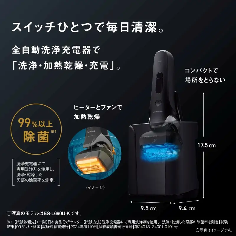 パナソニック ラムダッシュPRO 5枚刃 ES-L572U Panasonic LAMDASH 電気シェーバー 髭剃り ひげそり
