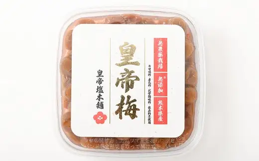 ＜ R8年熊本地震復興支援 ＞熊本県産 皇帝梅干 300g × 1個 梅干し 梅 梅干 しそ 漬物 手作り ご飯のお供 和食 保存食 クエン酸 国産