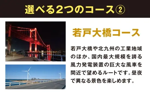 北九州オープントップバス乗車券 （ 3名様分 ） 乗車券 乗車チケット チケット 券 観光 国内旅行 旅行 バスツアー 門司港 若戸大橋 コース 家族 ファミリー ツアー 【 2026年10月上旬～2028年4月上旬まで順次発送予定 】 PT