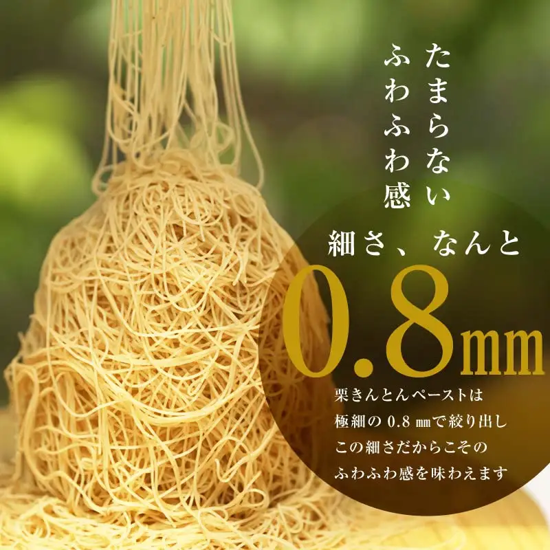 【1～2月発送】メディアで多数紹介　賞味期限3分！「元祖お重の栗きんとんモンブラン（栗載せなし）」 【未来のご褒美】スイーツ 栗 モンブラン くりきんとん デザート ご褒美 お取り寄せ くり お菓子 菓子 F4N-2832