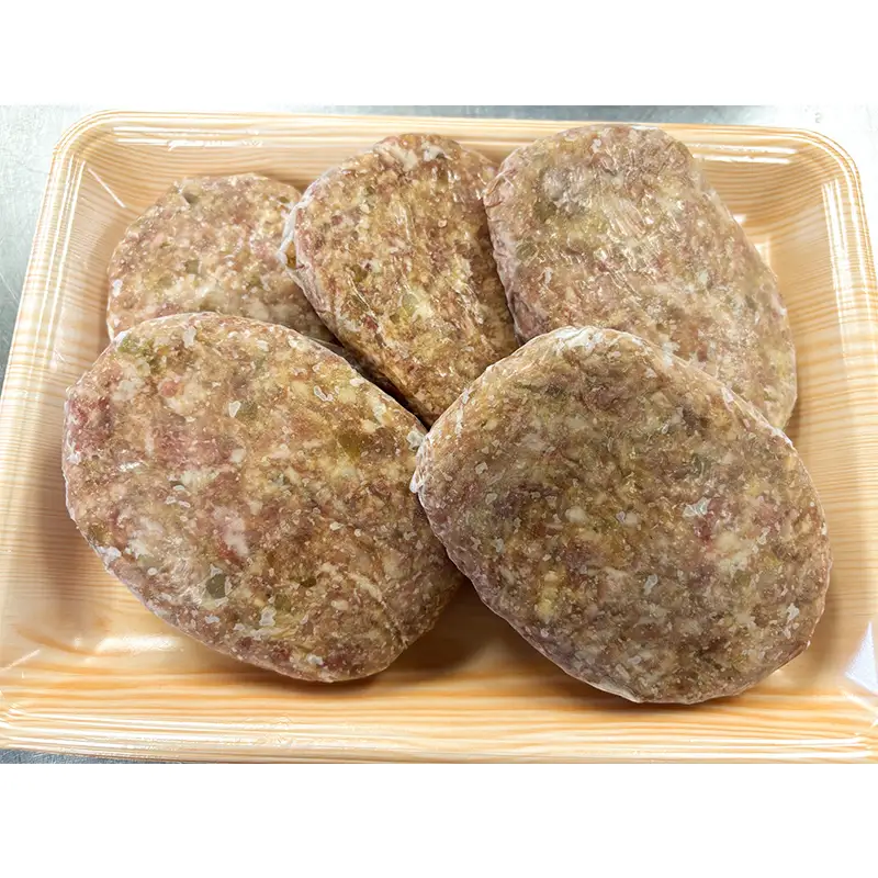 相馬牛 生ハンバーグ  A5ランク 焼くだけでごちそう 5個  FAI-0119