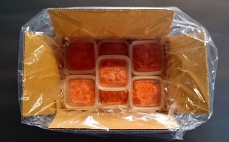 【サーモンフィレー付】北海道日高産 いくら醤油漬小分けパック(60g×21)[15-548]
