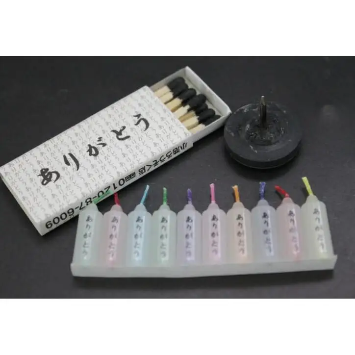 笹山遺跡・火焔型土器レプリカ 9cm （台座1cm・簡易ろうそく立て・ありがとうろうそく10本・マッチ付） 手作り 陶芸品 新潟市