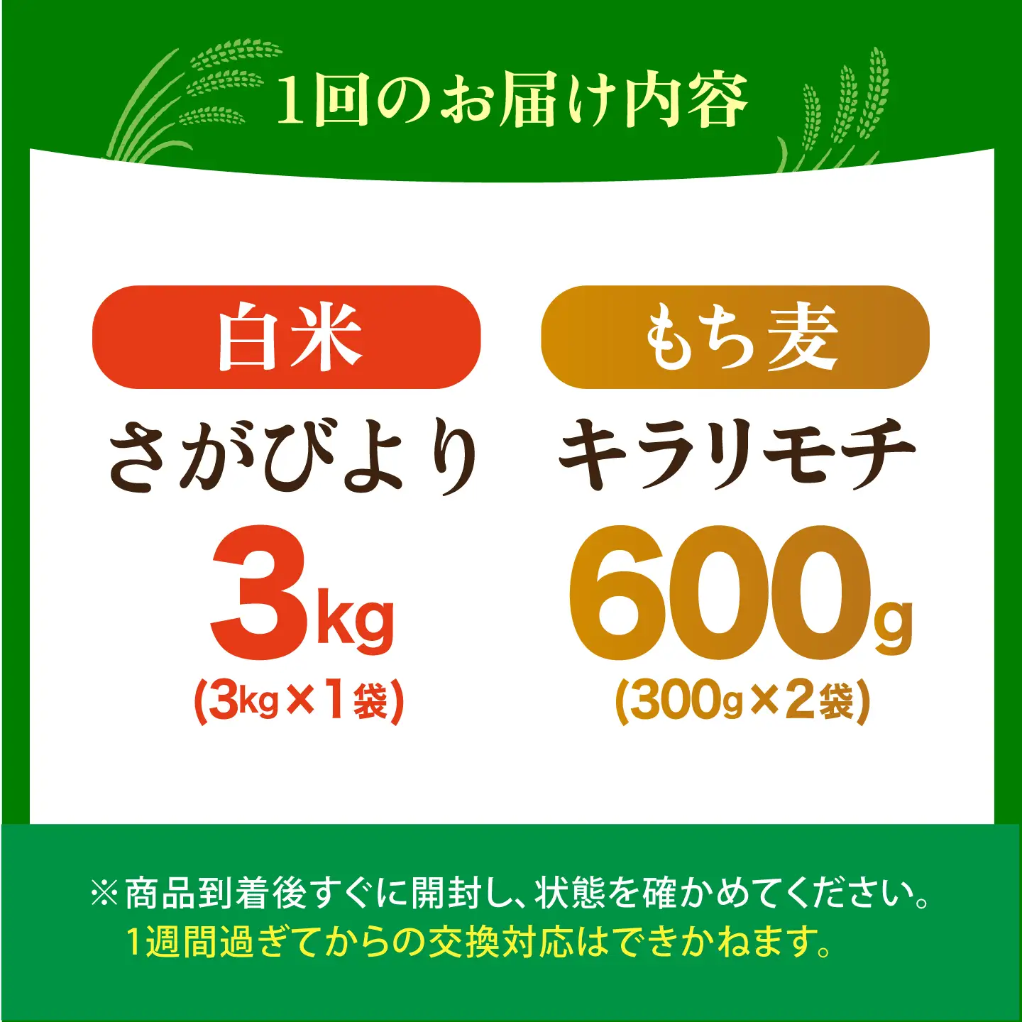 【全6回定期便】白米・もち麦セット（ さがびより3kg ・ キラリモチ 300g×2袋 ）【大塚米穀店】 麦 もち麦 米 精米[HBL171]