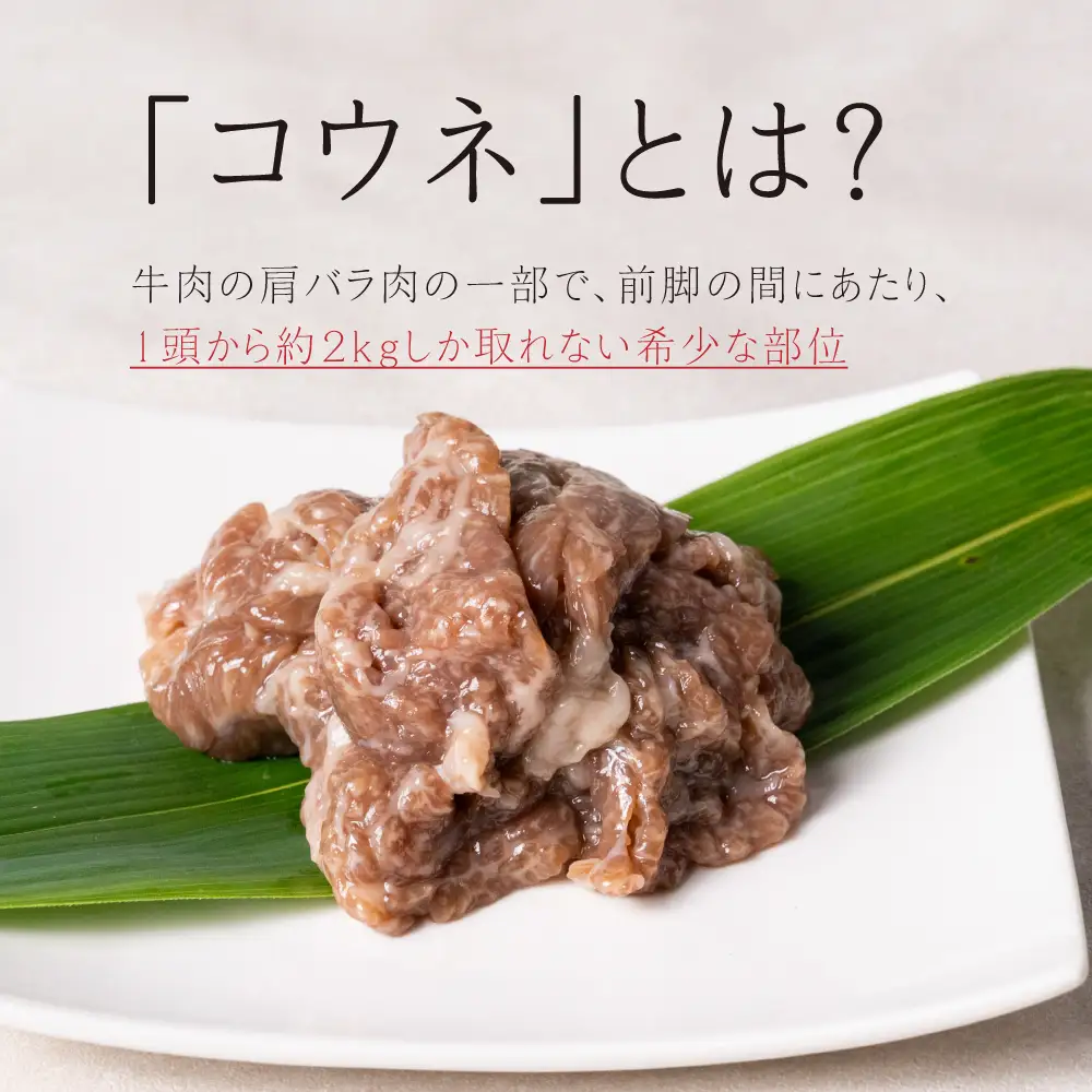 飛騨の牧場で育った熟成飛騨牛『山勇牛』特製 味付コウネ スライス 専門店の逸品