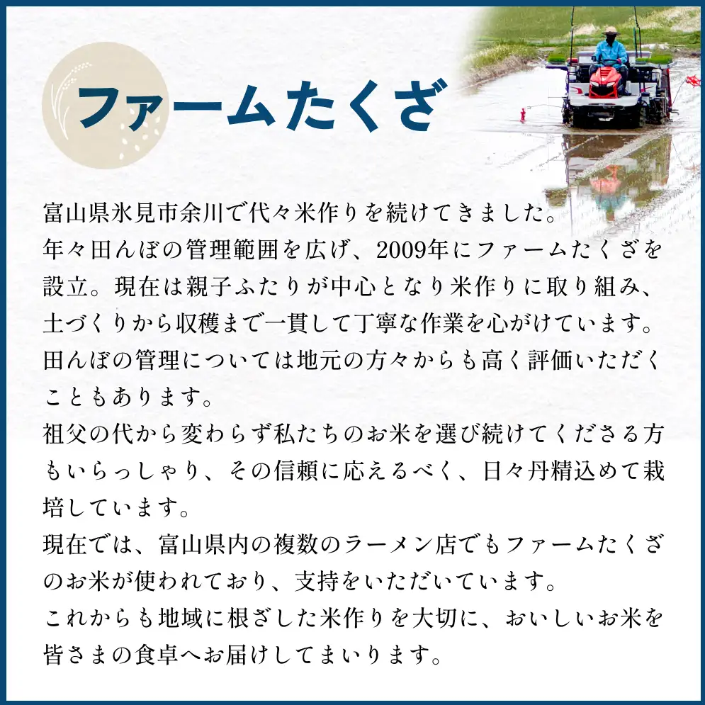 【6回定期便】富山県産 コシヒカリ 5kg  富山県 氷見市 米 コシヒカリ
